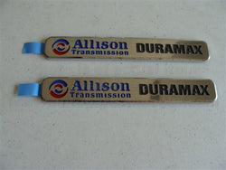 (2) 2006-2010 Silverado or Sierra  GM Duramax Allison transmission door emblems